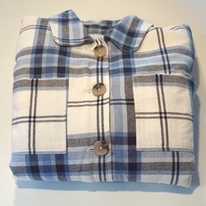 Shacket Flannel Women's Bluenotes Size XS